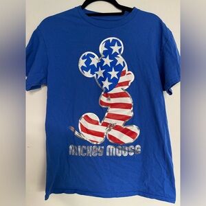 Disney parks patriotic shirt- size medium